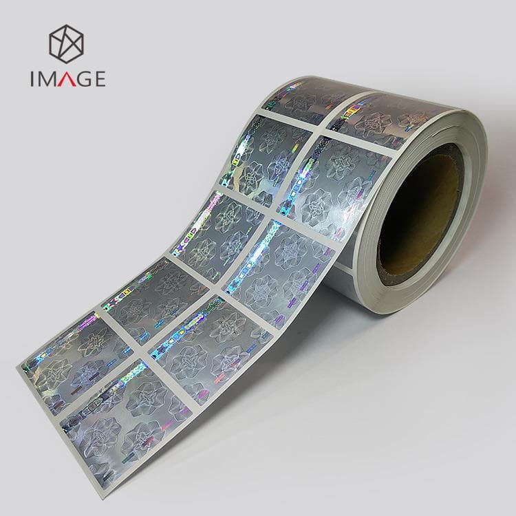 Tamper-evident hologram seal on product packaging